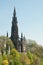 The Edinburgh Scott monument on Princes Street