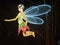 Edinburgh Zoo, Edinburgh, Scotland, UK, 5th January 2019, Giant Lanterns of China Display of a Flying Fairy.