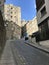 EDINGURGH, SCOTLAND/UNITED KINGDOM Ã¢â‚¬â€œ AUGUST 11, 2017: Miedieval street and buildings in Edingburgh, Capital of Scotland, Un