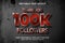 Editable text effect -100k Followers template style premium vector