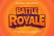 Editable text effect - Battle Royale 3d template style premium vector