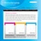 Editable web site template