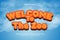 Editable welcome to the zoo text effect