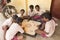 Editorial documentary image. School children