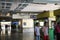 Editorial: Gurgaon, Delhi, India: 06th June 2015: People in Metro train station complex at MG Road Gurgaon Station