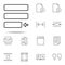 editorial, justify icon. editorial design icons universal set for web and mobile