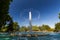 Editorial, the magnificent Margaret Island Musical Fountain in Budapest, Hungary