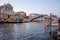 Editorial. May, 2019. Venice, Italy. Grand Canal, Venice Italy Scalzi Church from water taxi or vaporetto near Ferrovia stop