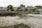 Editorial, Moelfre Beach on Anglesey, North Wales, wide angle