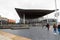 Editorial, Outside the Welsh Parliament or Senedd Cymru building, Wales, United Kingdom