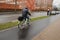 EDLERY MAKE BICYCING IN KASTRUP COPENHAGEN DENMARK