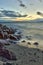 Edmonds beach at sunset on Puget Sound, Edmonds, Washington