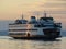 Edmonds Ferry at Sunset