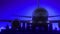 Edmonton Alberta Canada Airplane Take Off Moon Night Blue Skyline Travel