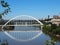 Edmonton Cityscape Of Downtown Buildings And Bridge