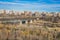 Edmonton high level bridge in fall season