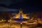 Edmonton - Legislature Building in cold winter night