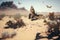 edMystical Desert: Scorpions and Butterflies Take Flight in Stunning Ultra-Wide Detail with Unreal Engine 5