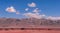 Edom Mountains over the Arava desert