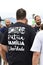 Eduardo Bolsonaro voter wearing a T-shirt written: 