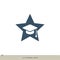 Education Blue Star Logo Template Illustration Design. Vector EPS 10
