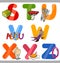 Education Cartoon Alphabet Letters for Kids