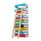 Education Concept. Wooden Ladder with Stack of Coloured School Books. 3d Rendering