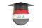 Education in Iraq concept, 3D rendering