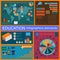Education school infographics. Set elements for creating your ow