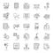 Educational Advancement Line Icons Pack