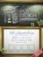 Educational concept poster template design