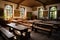 Educational heritage Old village school interiors showcase historic charm