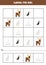 Educational sudoku game with cute arctic animals