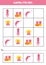 Educational sudoku game with cute sea animals