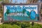 Edward Ball Wakulla Springs State Park entrance sign, Florida
