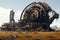 The eerie beauty of colossal machinery rusted