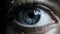 Eerie Eye: A Hyper-realistic Close-up With Melancholic Symbolism