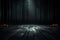 Eerie Halloween ambiance Dark horror background featuring vacant wooden planks