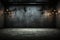 Eerie Halloween ambiance Dark horror background featuring vacant wooden planks