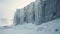 Eerie Ice Cliffs: A Glimpse Into The Arctic\\\'s Naturalistic Cityscapes