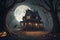 Eerie Moonlit Haunts: Unveiling Halloween\\\'s Mystery