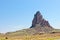 Eerie Protruding Rock Formation In Monument Valley, Utah