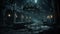 Eerie Slaughteringhouse: A Dark Fantasy World With Volumetric Lighting