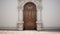 Eerily Realistic 3d Model Of Baroque-inspired Door With Decorative Plaster Inlay
