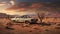 Eerily Realistic Abandoned Cars On Desert Backgrounds: Photorealistic Renderings Of Mysterious And Dreamlike Rural Life Scenes