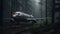 Eerily Realistic Forest Plane: A Haunting Snapshot Of A Gloomy Metropolis
