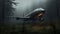 Eerily Realistic Plane Soaring Through Foggy Forest - Hyper-detailed Renderings