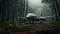 Eerily Realistic Post-apocalyptic Airplane In The Forest