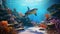 Eerily Realistic Shark Video Game With Vibrant Landscapes