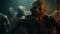 Eerily Realistic Undead In Unreal Engine 5: Dark Amber Grotesque Intensity